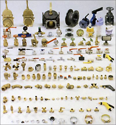 Messing-Fittings